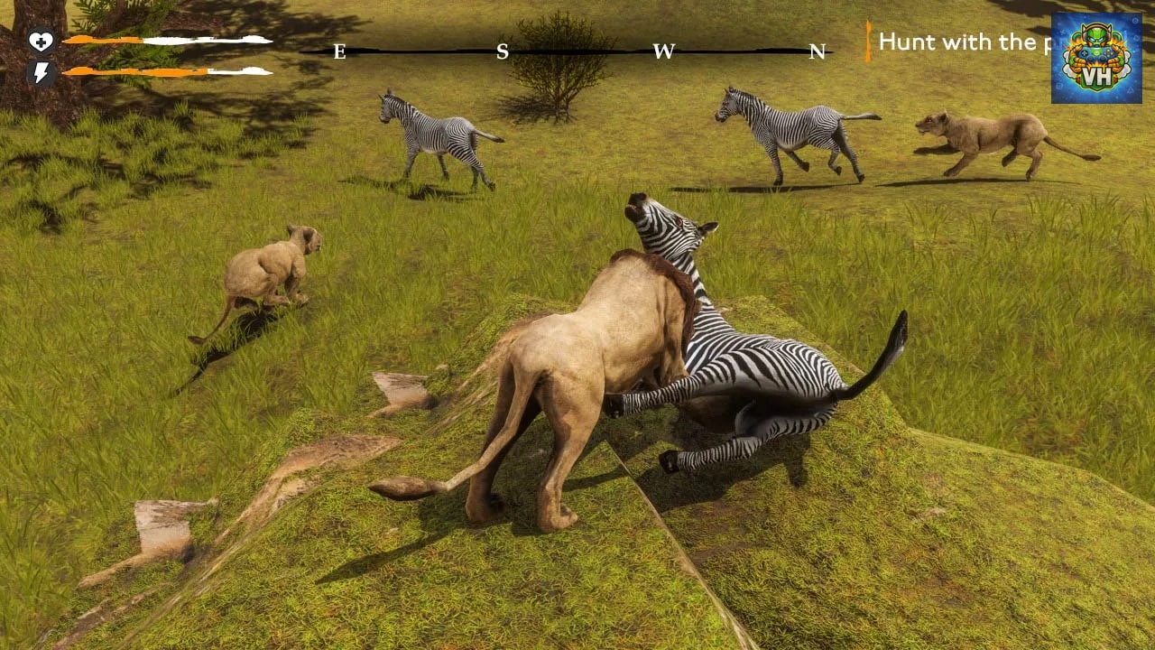 Lion Simulator Survival: RPG Animal Battle Nintendo Switch - ảnh màn hình 3