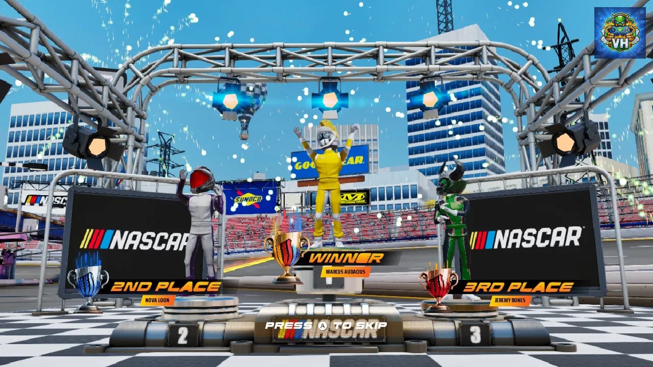 NASCAR Arcade Rush Nintendo Switch - ảnh màn hình 1