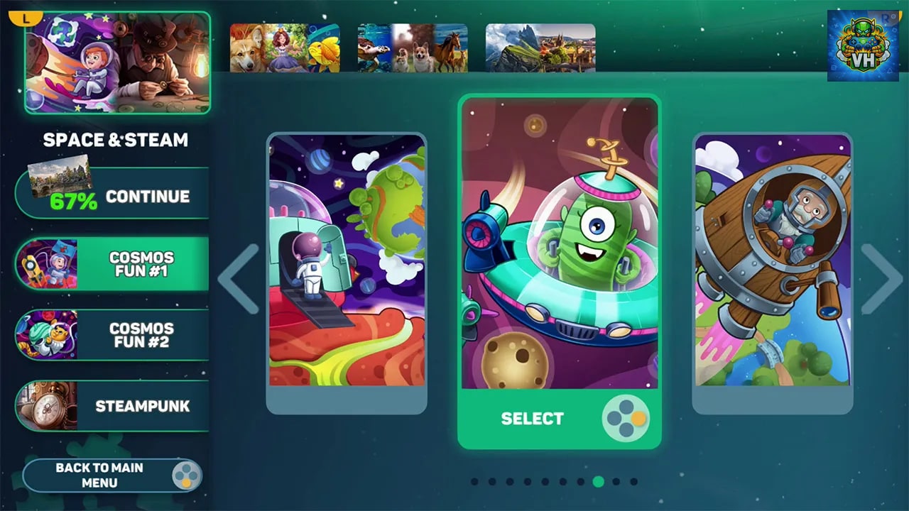 Puzzle Galaxy Nintendo Switch - ảnh màn hình 5