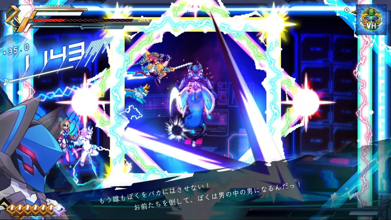 Azure Striker GUNVOLT 3 Nintendo Switch - ảnh màn hình 7