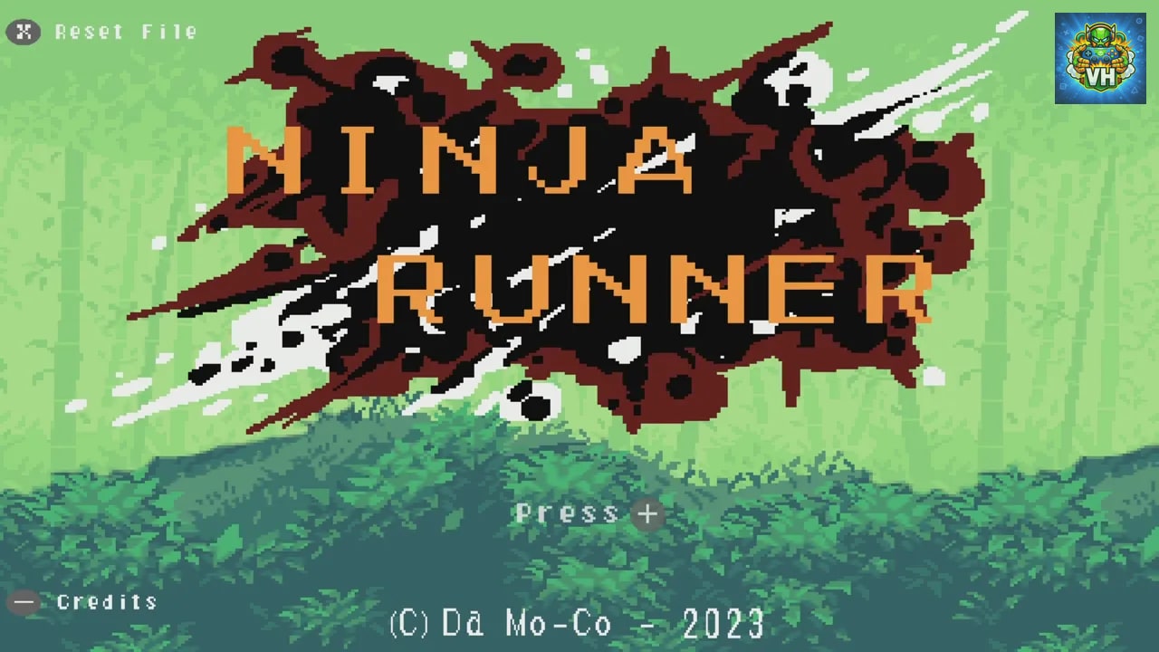 Pixel Game Maker Series Ninja Runner Nintendo Switch - ảnh màn hình 1