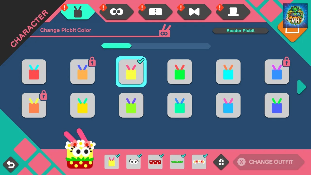 PICROSS X : PICBITS VS UZBOROSS Nintendo Switch - ảnh màn hình 10