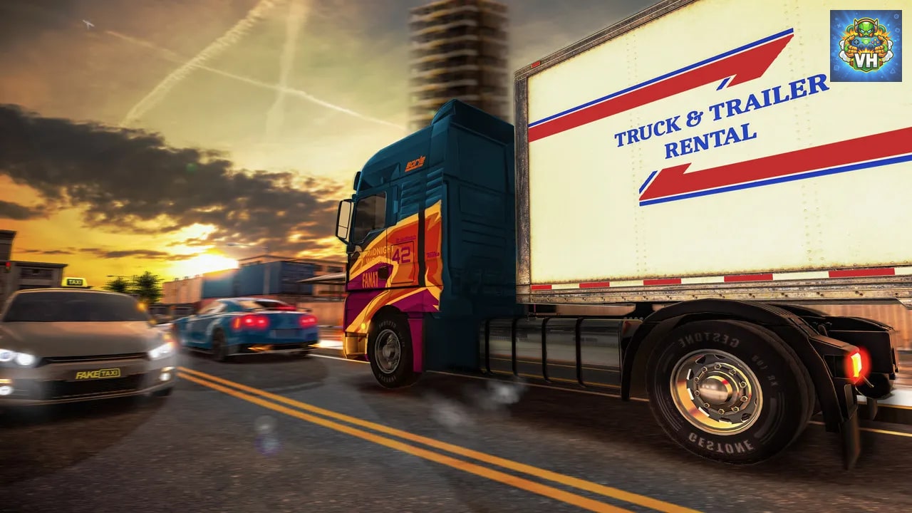 Truck Simulator 2023 - Driver Europe Nintendo Switch - ảnh màn hình 6