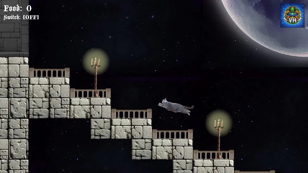 Pixel Game Maker Series CAT AND CASTLE Nintendo Switch - ảnh màn hình 3