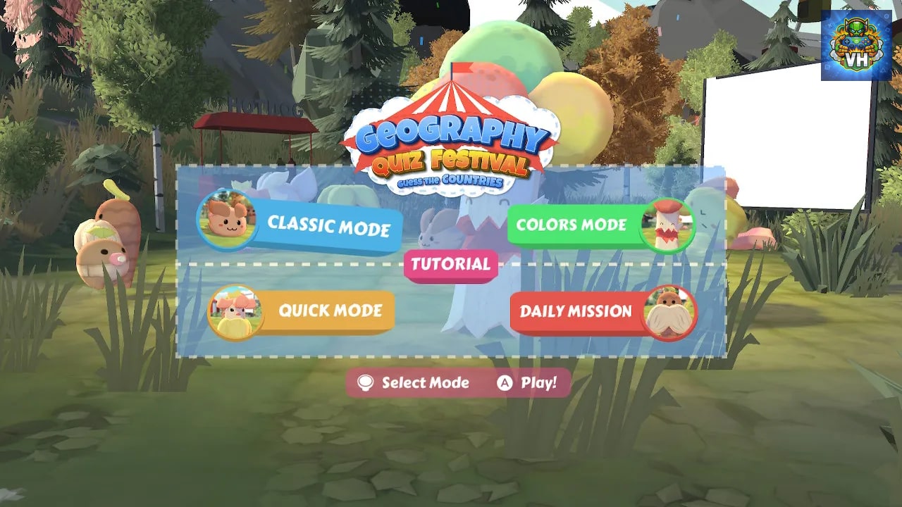 Geography Quiz Festival: Guess the Countries Nintendo Switch - ảnh màn hình 1