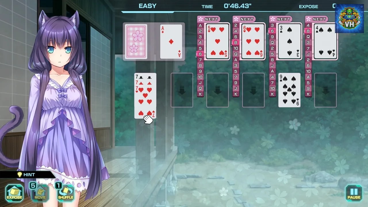 Pretty Girls Four Kings Solitaire Nintendo Switch - ảnh màn hình 3