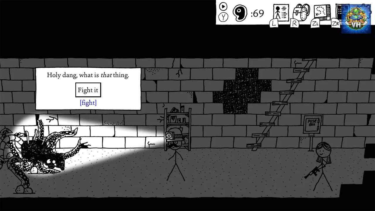 Shadows Over Loathing Nintendo Switch - ảnh màn hình 2