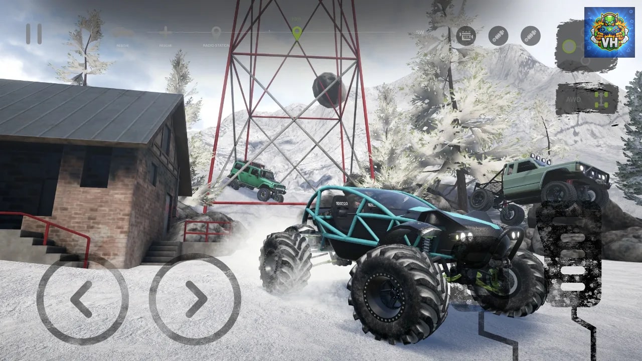Mudness Offroad Car Simulator - 4x4 Racing Games Driving, Parking, Battle, Tuning 2022 SIM Kart Nintendo Switch - ảnh màn hình 2
