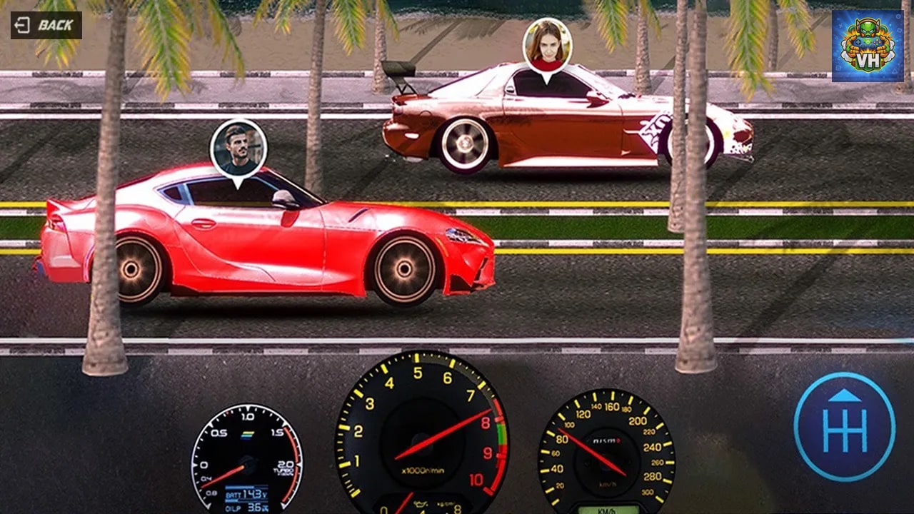 JDM Drag Racing Car Driving Simulator 2022 Games Nintendo Switch - ảnh màn hình 5