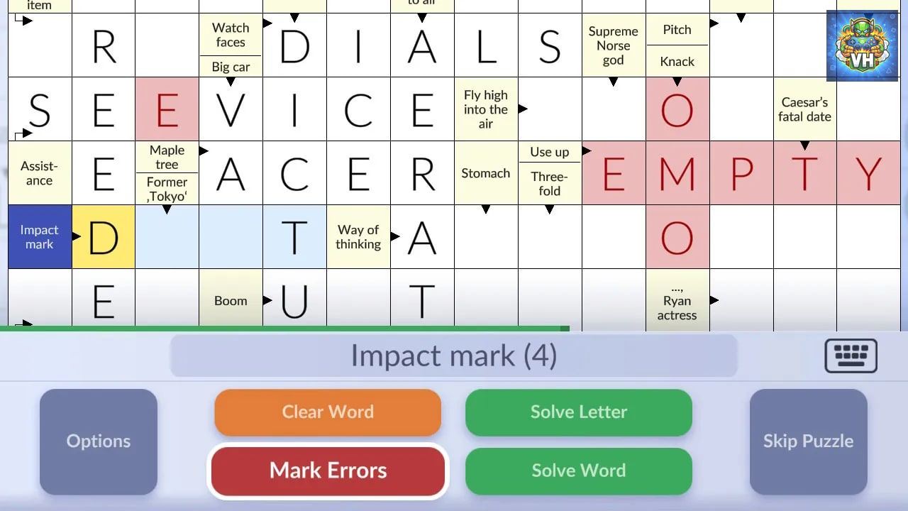 Pure Crosswords - the best Crossword Puzzle Word Game ever! Nintendo Switch - ảnh màn hình 6