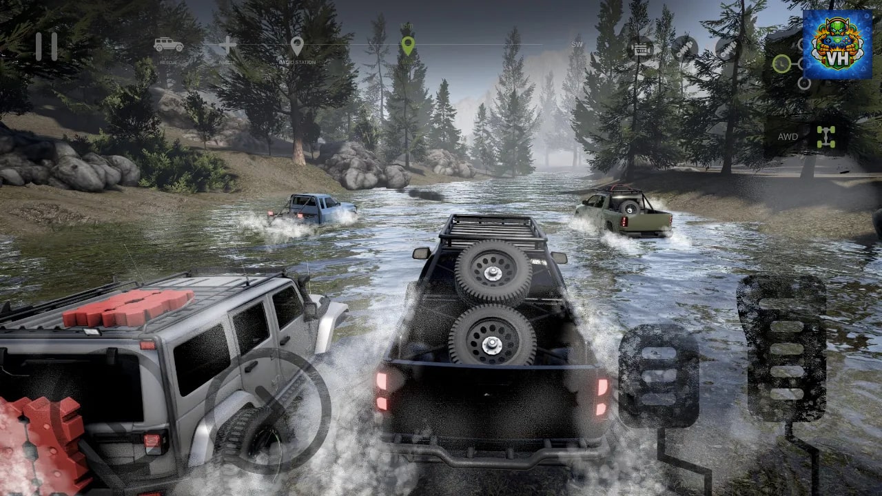 Mudness Offroad Car Simulator - 4x4 Racing Games Driving, Parking, Battle, Tuning 2022 SIM Kart Nintendo Switch - ảnh màn hình 5