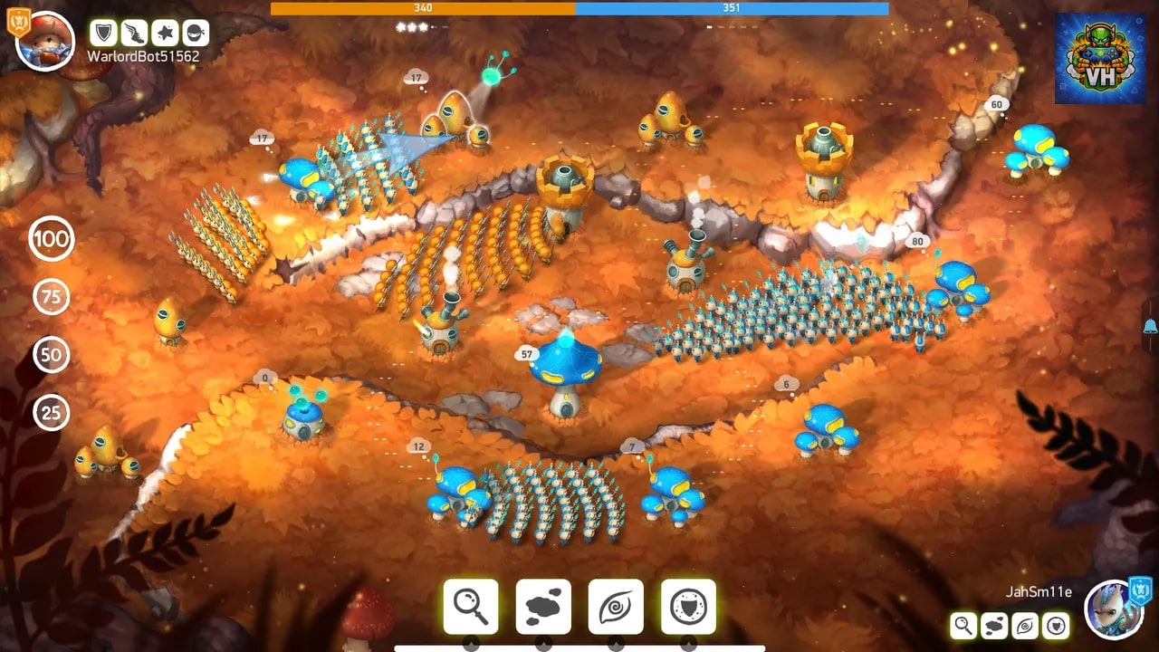 Mushroom Wars 2 Nintendo Switch - ảnh màn hình 1