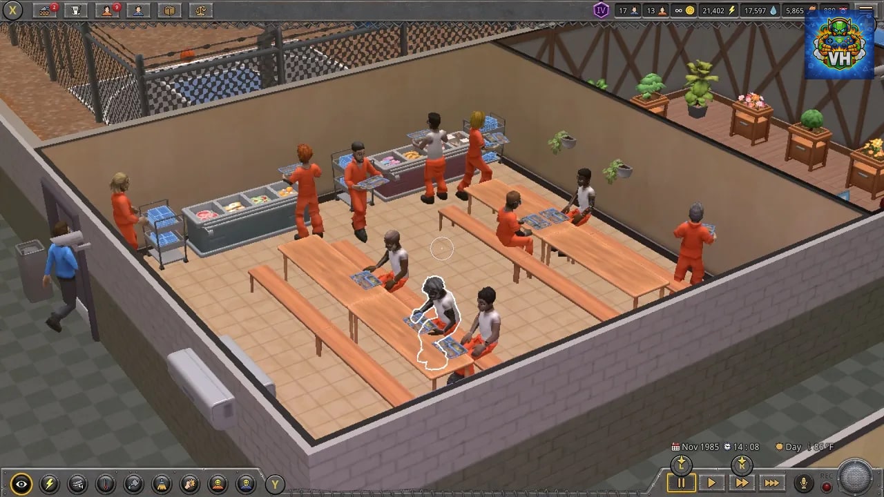 Prison Tycoon: Under New Management Nintendo Switch - ảnh màn hình 1