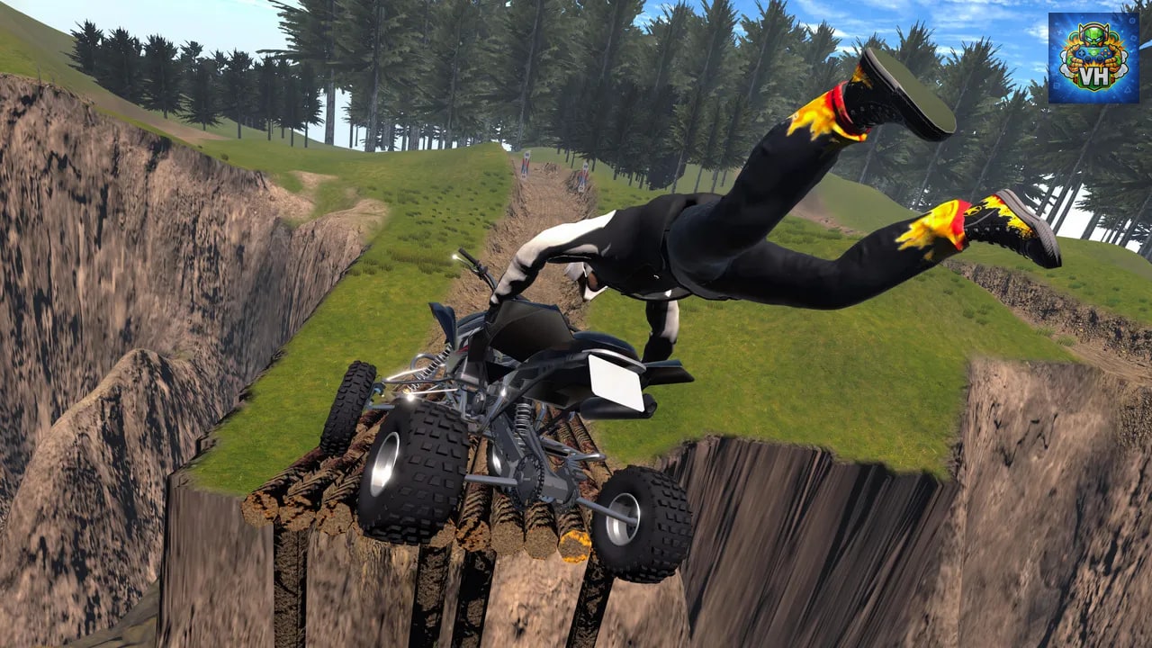 ATV Monster Racing Simulator Rally Cross Nintendo Switch - ảnh màn hình 4