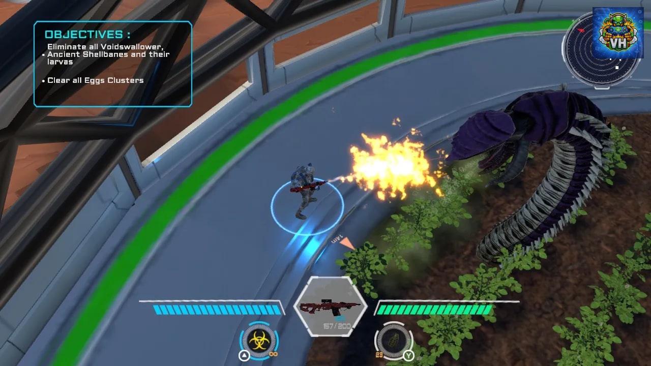 Space Extractor: Galactic Alien Insect Control Invasion Nintendo Switch - ảnh màn hình 3