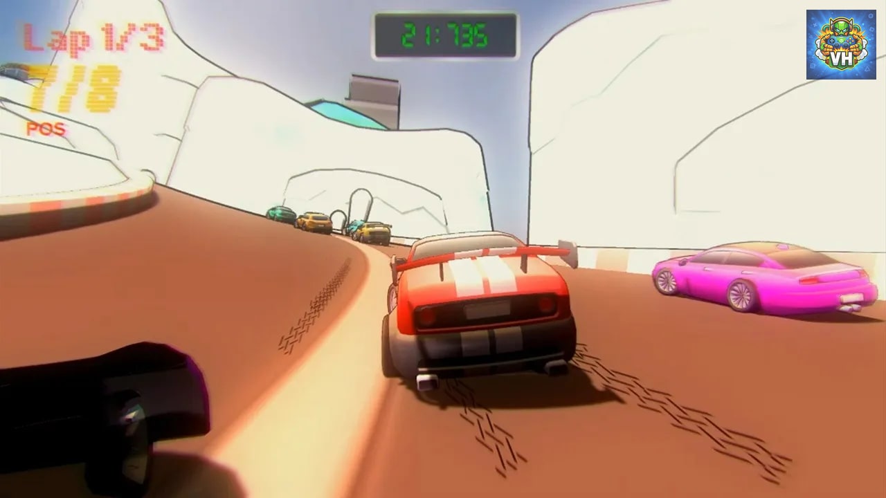 Car+Toon Race: Rally Valley Champion Nintendo Switch - ảnh màn hình 4