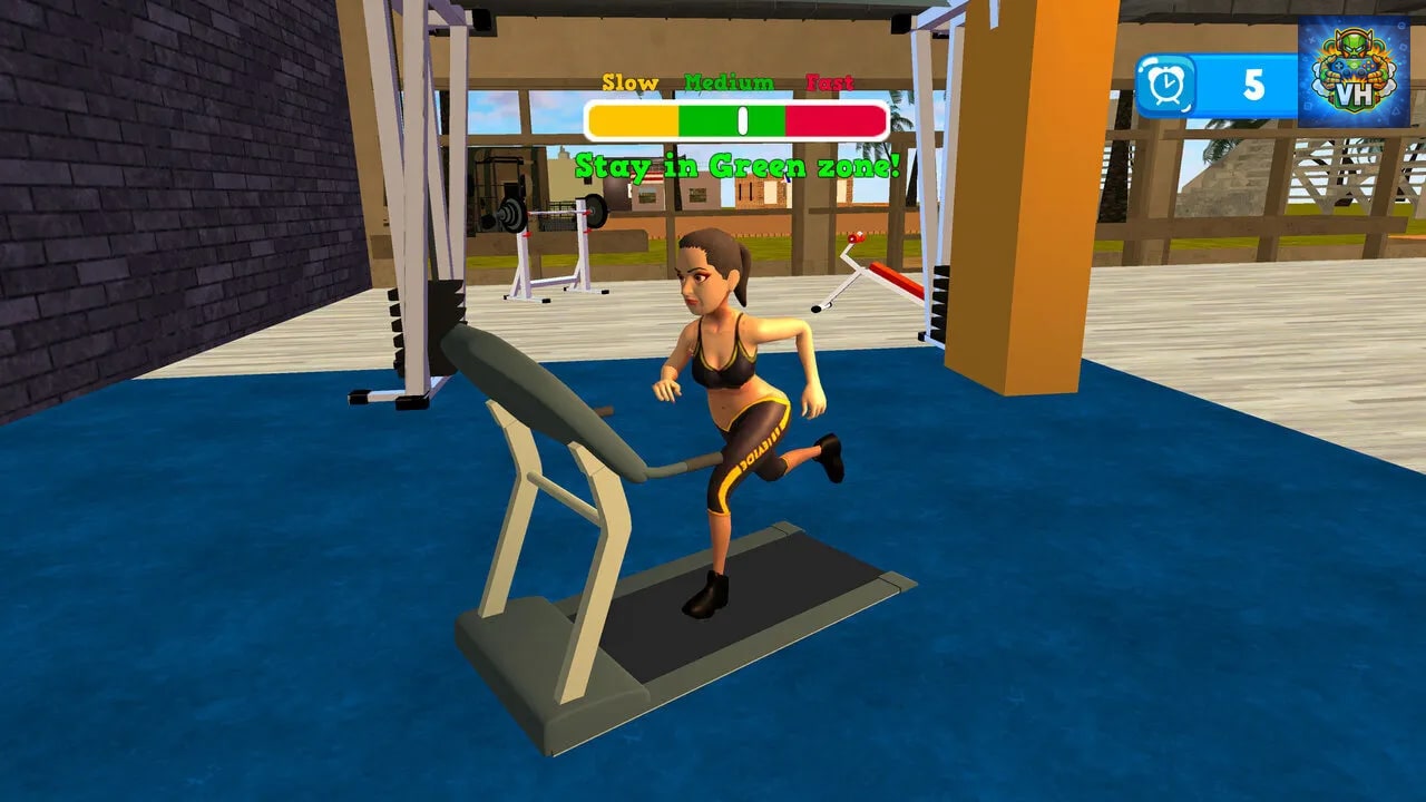 Hyper Gym Life 3D - Tough Guys Nintendo Switch - ảnh màn hình 3