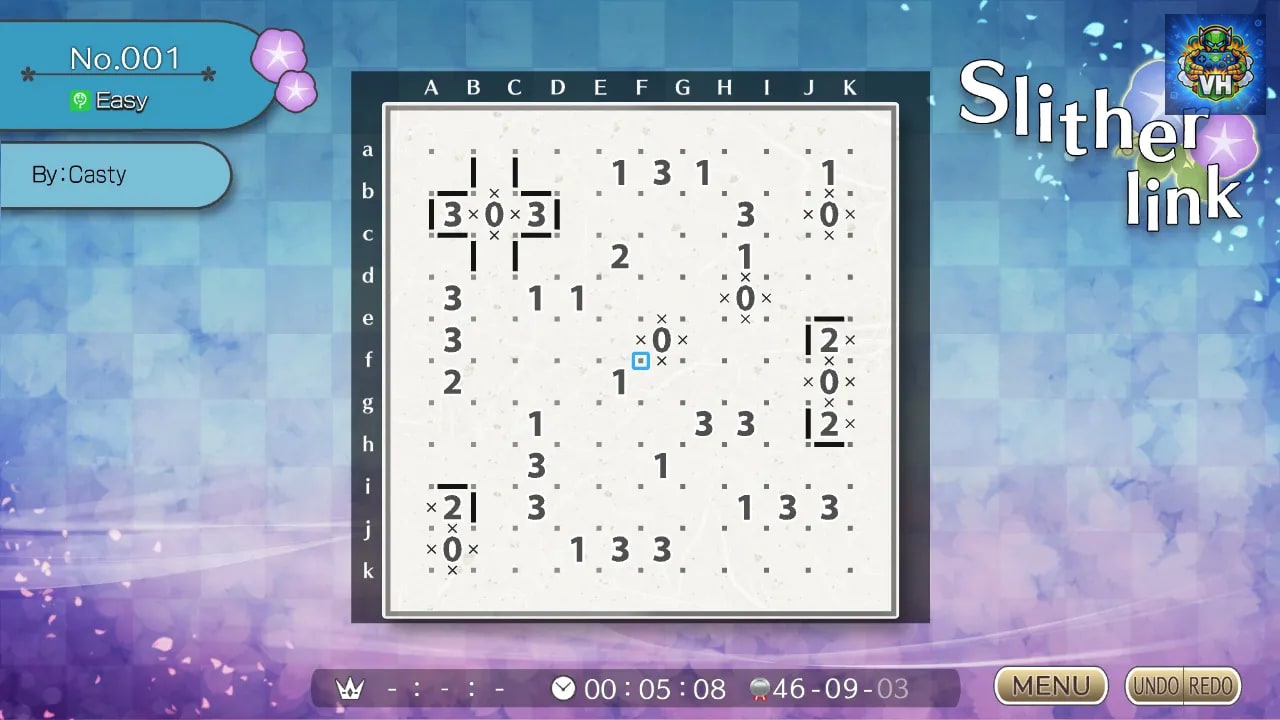 Puzzle by Nikoli S Slitherlink Nintendo Switch - ảnh màn hình 5