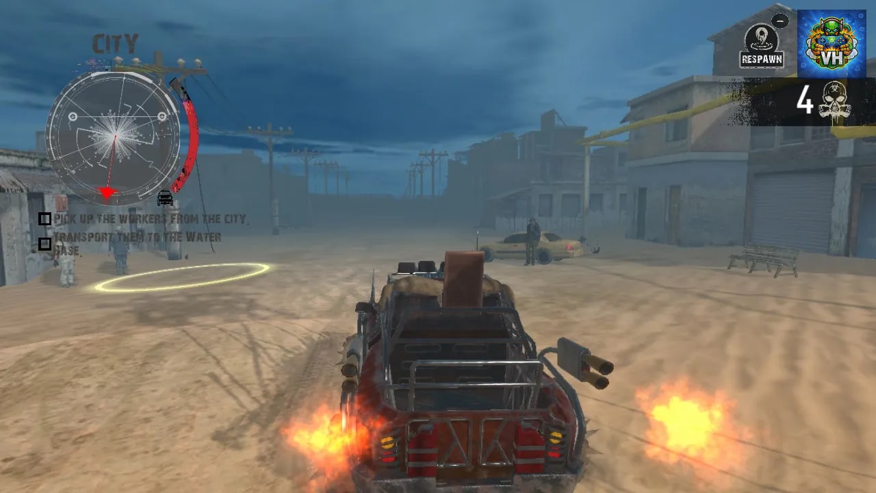 Rider Among Dead - Mad Zombie Killer Machine Survival Nintendo Switch - ảnh màn hình 3