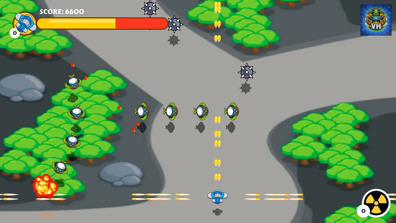 Space Games Galaxy Attack Nintendo Switch - ảnh màn hình 6