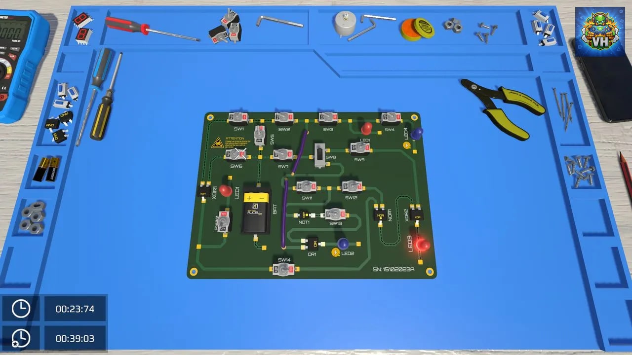 Electronics Puzzle Lab Nintendo Switch - ảnh màn hình 5