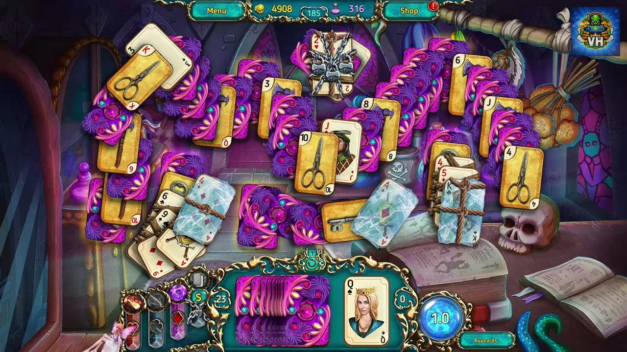 Dreamland Solitaire: Dark Prophecy Nintendo Switch - ảnh màn hình 5