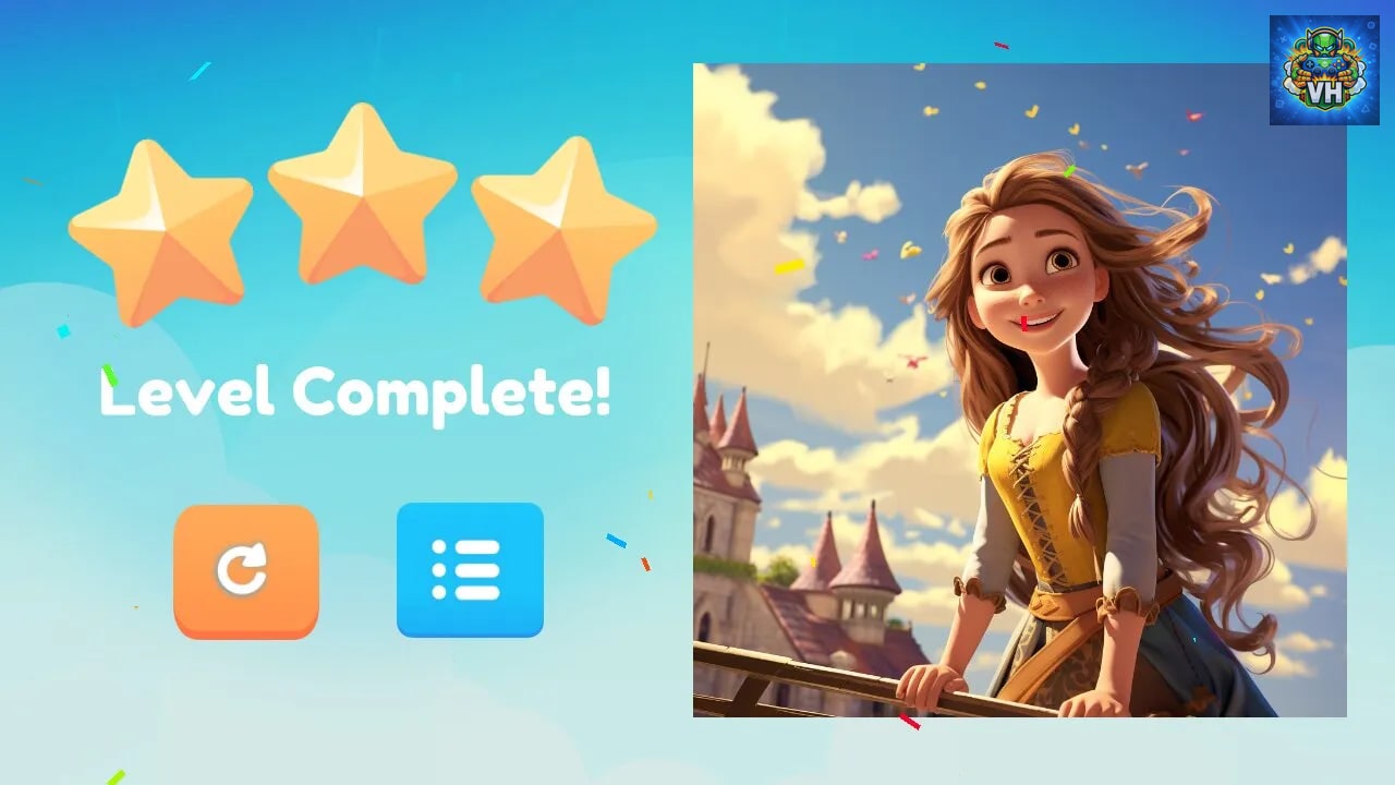 Jigsaw Royal Princess Nintendo Switch - ảnh màn hình 4