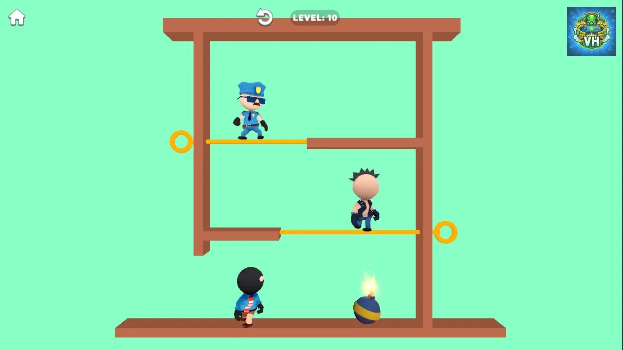 Help Police: Pull the Pins Nintendo Switch - ảnh màn hình 2