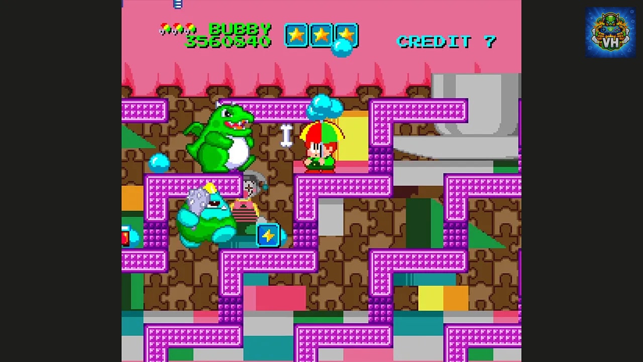 パラソルスター – The Story Of Bubble Bobble Iii Nintendo Switch - ảnh màn hình 4