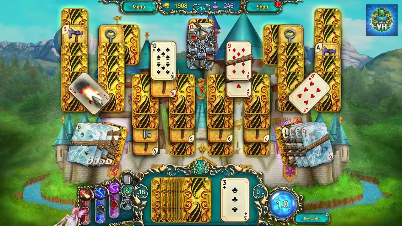 Dreamland Solitaire: Dark Prophecy Nintendo Switch - ảnh màn hình 2