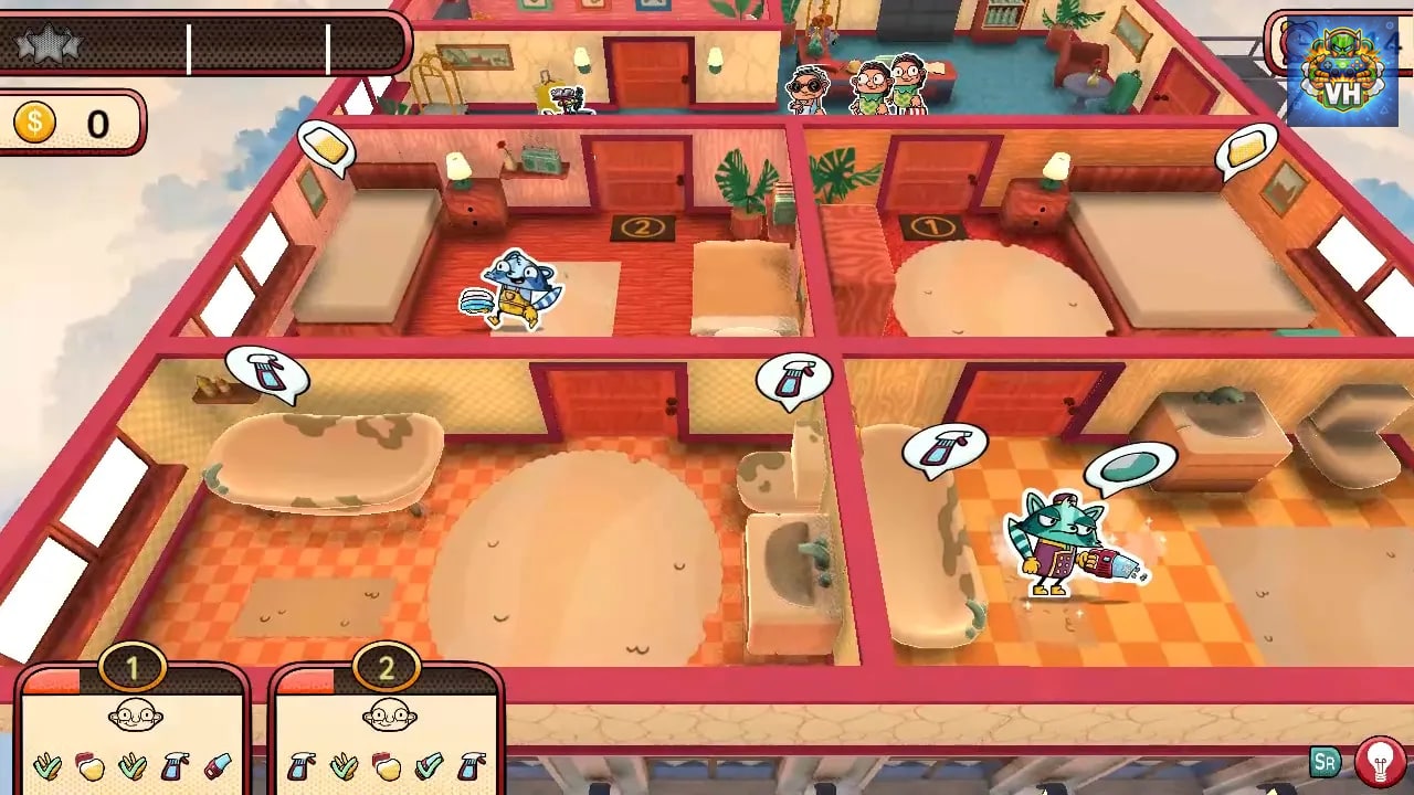 Hotel Hustle Nintendo Switch - ảnh màn hình 1