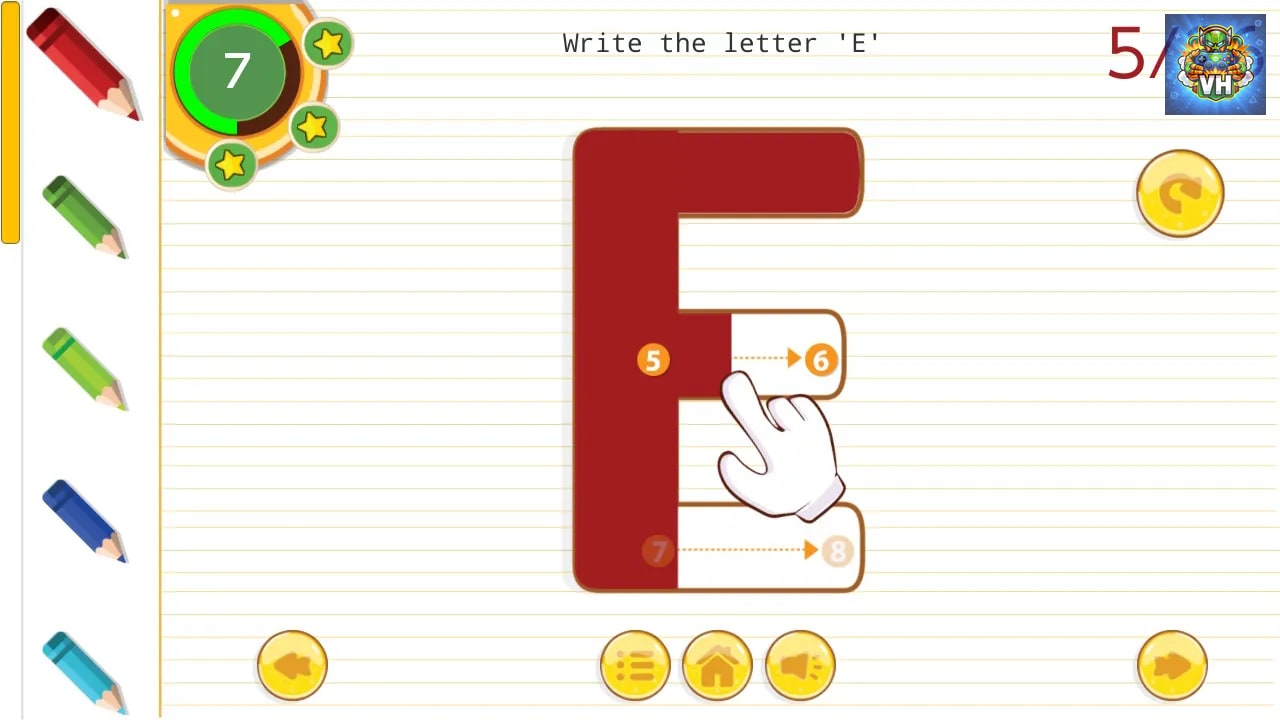 English Tracing Book Nintendo Switch - ảnh màn hình 6