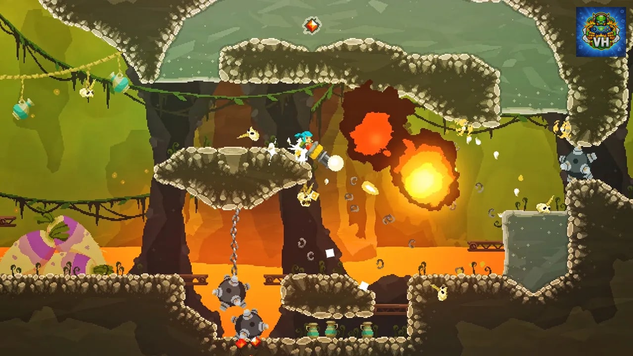Pepper Grinder（ペッパーグラインダー） Nintendo Switch - ảnh màn hình 4