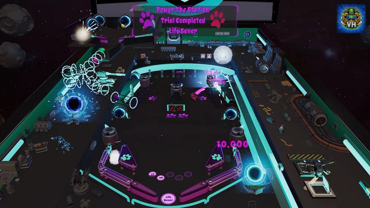 Roxy Raccoon's Pinball Panic Nintendo Switch - ảnh màn hình 4