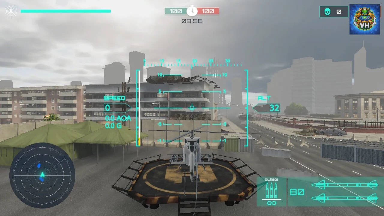 Helicopter Battle Arena Simulator Nintendo Switch - ảnh màn hình 2