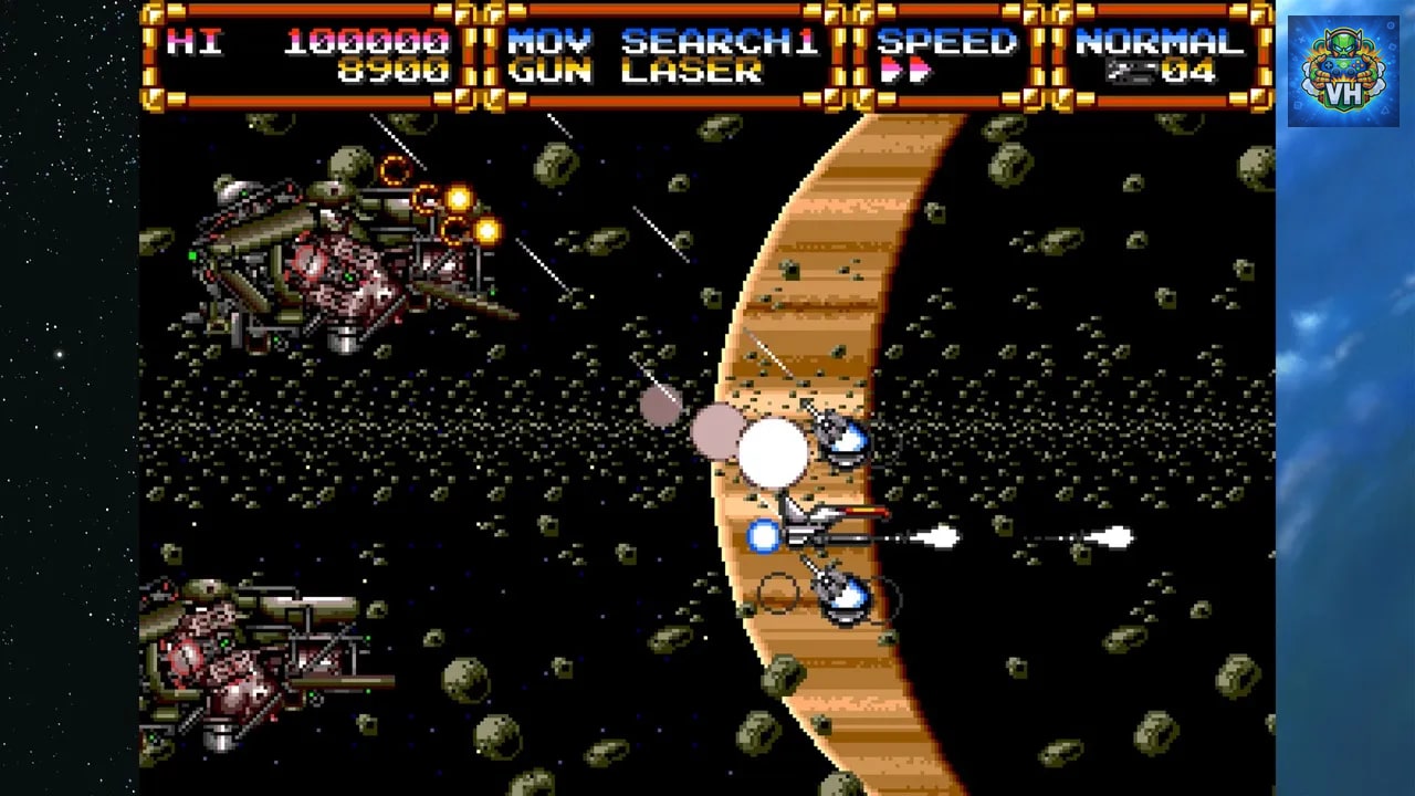 CLASSIC STG PACK (クラシック シューティング パック）：Gynoug（ジノーグ）/ Gley Lancer (グレイランサー） Nintendo Switch - ảnh màn hình 5