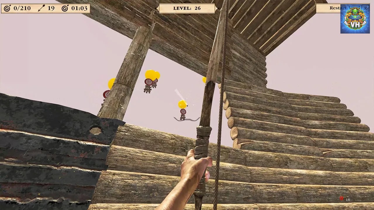 Archer 3D: Bow Shooting Range Nintendo Switch - ảnh màn hình 4