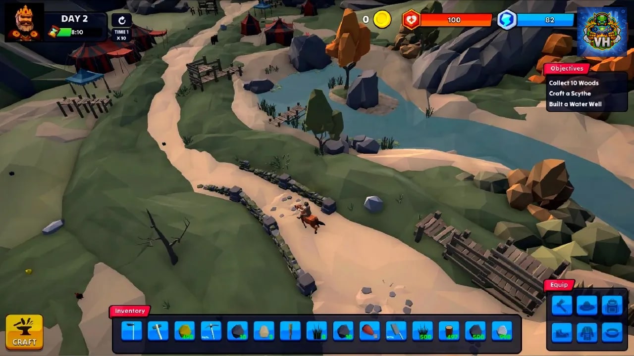 Knight Sim Life Nintendo Switch - ảnh màn hình 3