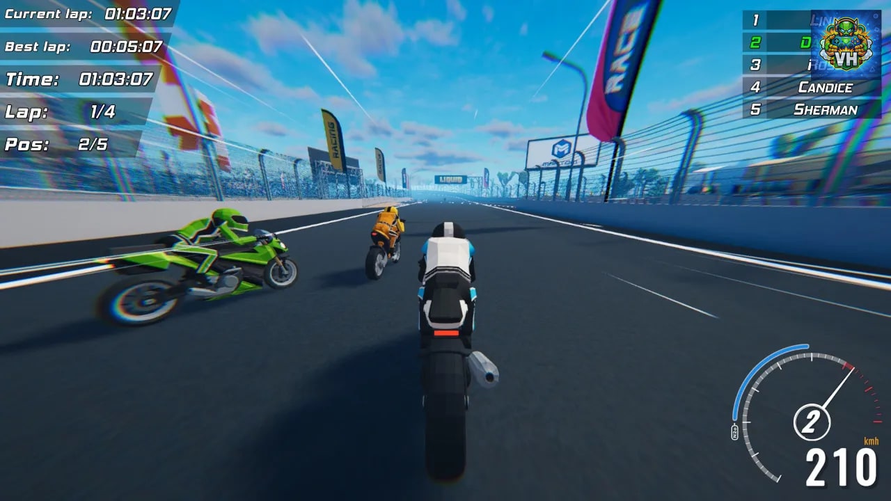 Toon Roads : Superbike Nintendo Switch - ảnh màn hình 5