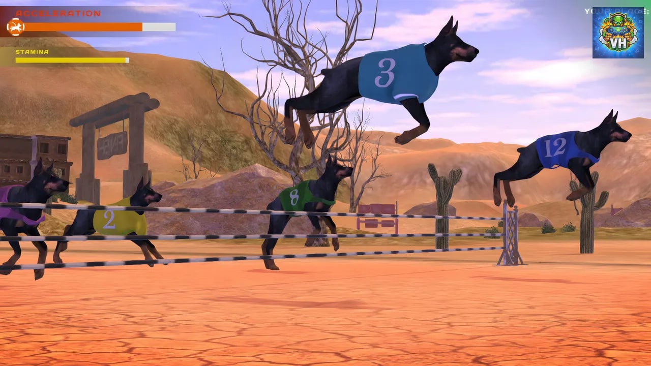 DOG RACING - LOVELY PET FRIENDS PAW Nintendo Switch - ảnh màn hình 2