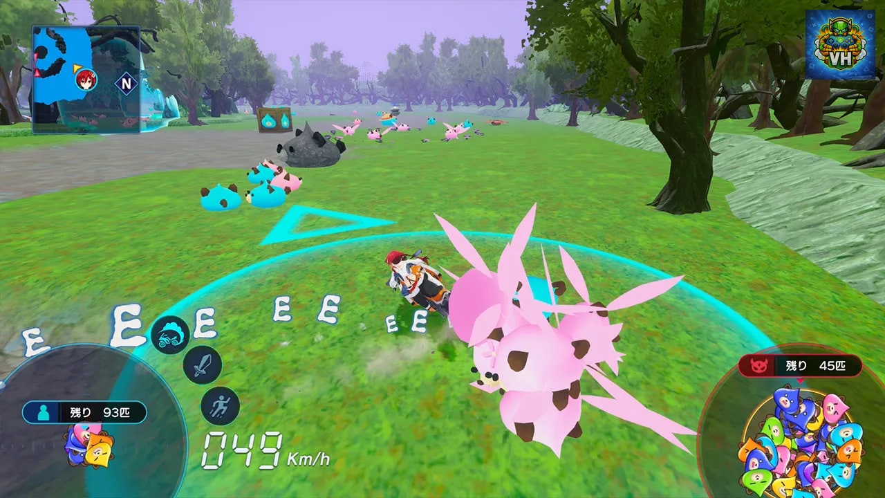 爆走次元ネプテューヌ VS巨神スライヌ Nintendo Switch - ảnh màn hình 4
