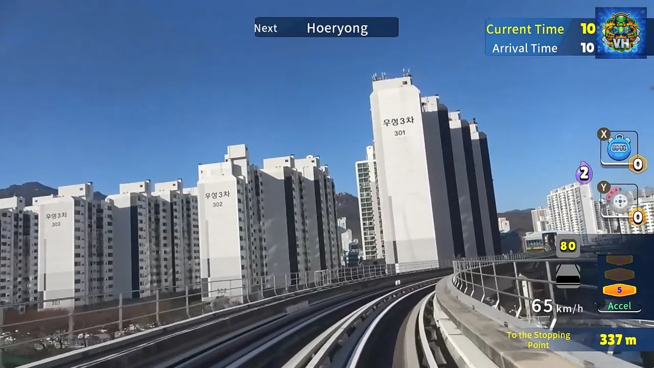 Korean Rail Driving Tour - LRT Uijeongbu Nintendo Switch - ảnh màn hình 2