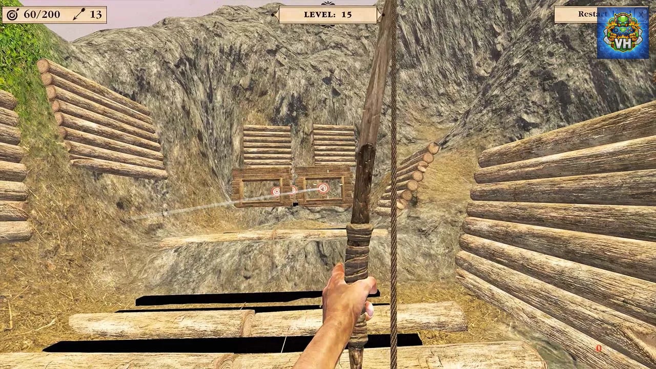 Archer 3D: Bow Shooting Range Nintendo Switch - ảnh màn hình 2