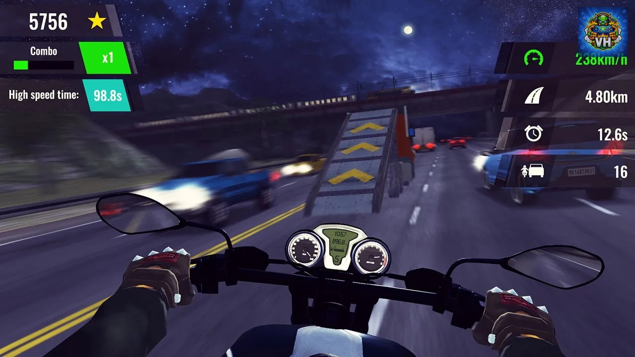 Moto Rush GT Nintendo Switch - ảnh màn hình 3