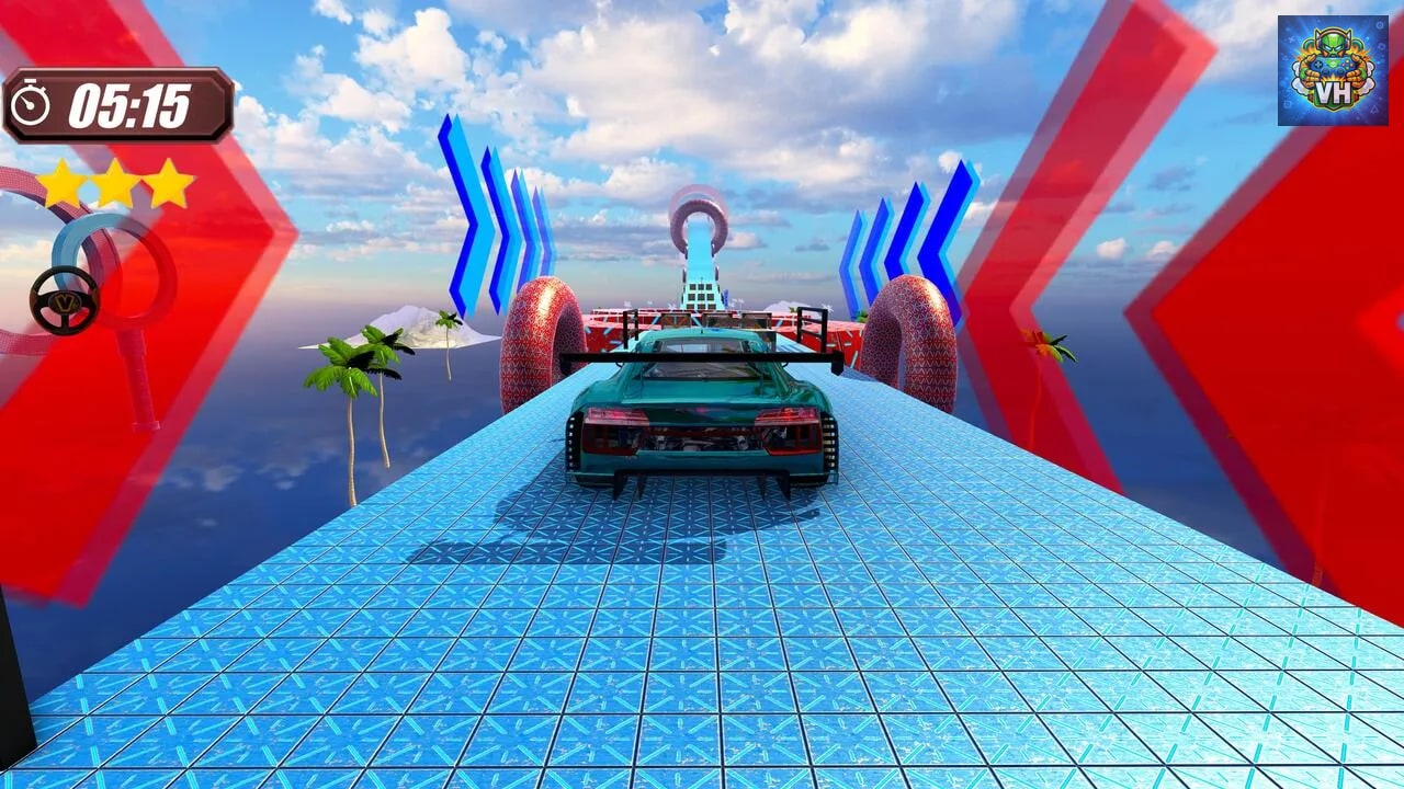 Racing Car Chaos: Extreme Stunt Showdown Nintendo Switch - ảnh màn hình 4