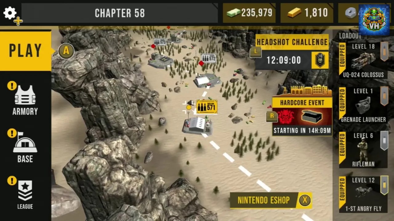 Infantry Attack Nintendo Switch - ảnh màn hình 2