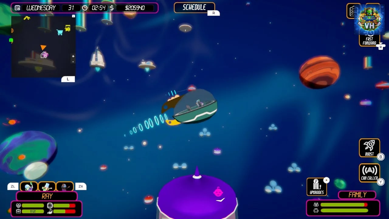Space Routine Nintendo Switch - ảnh màn hình 2