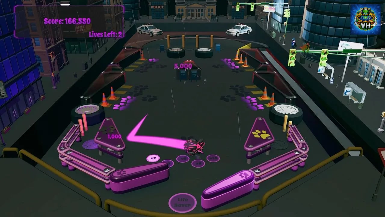 Roxy Raccoon's Pinball Panic Nintendo Switch - ảnh màn hình 6