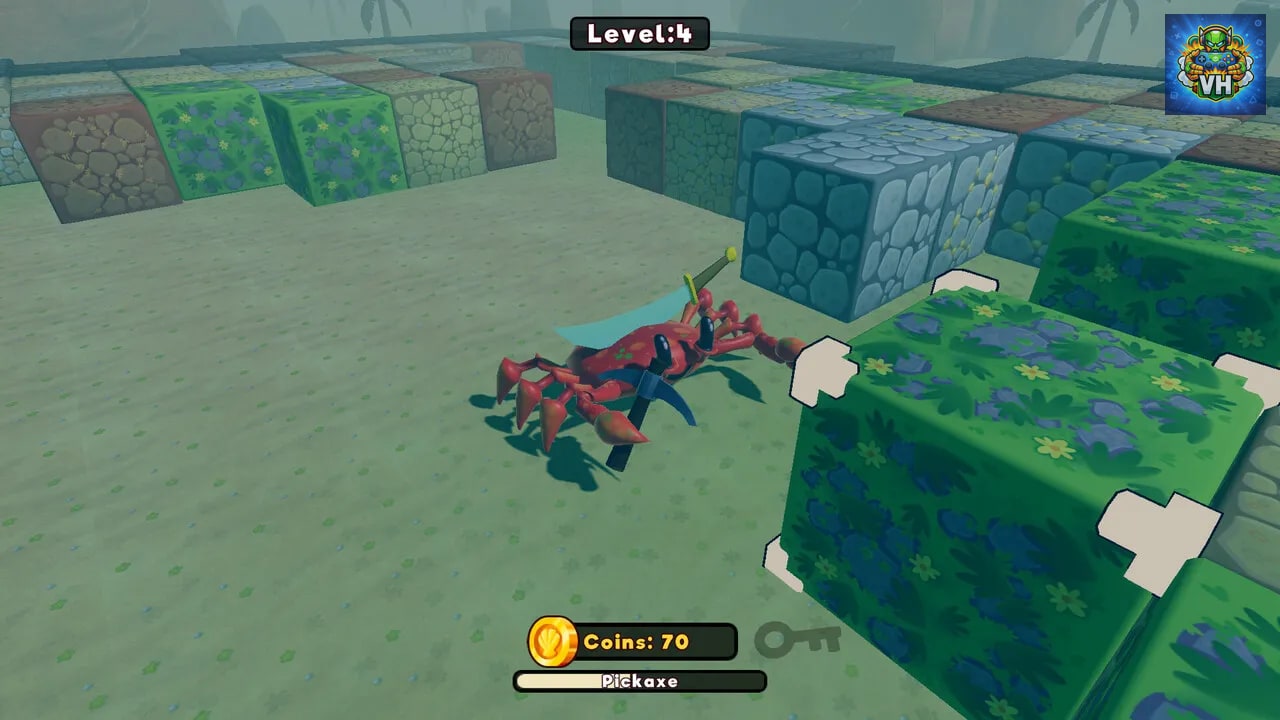 Crab Digger TROPICAL ISLAND Nintendo Switch - ảnh màn hình 1