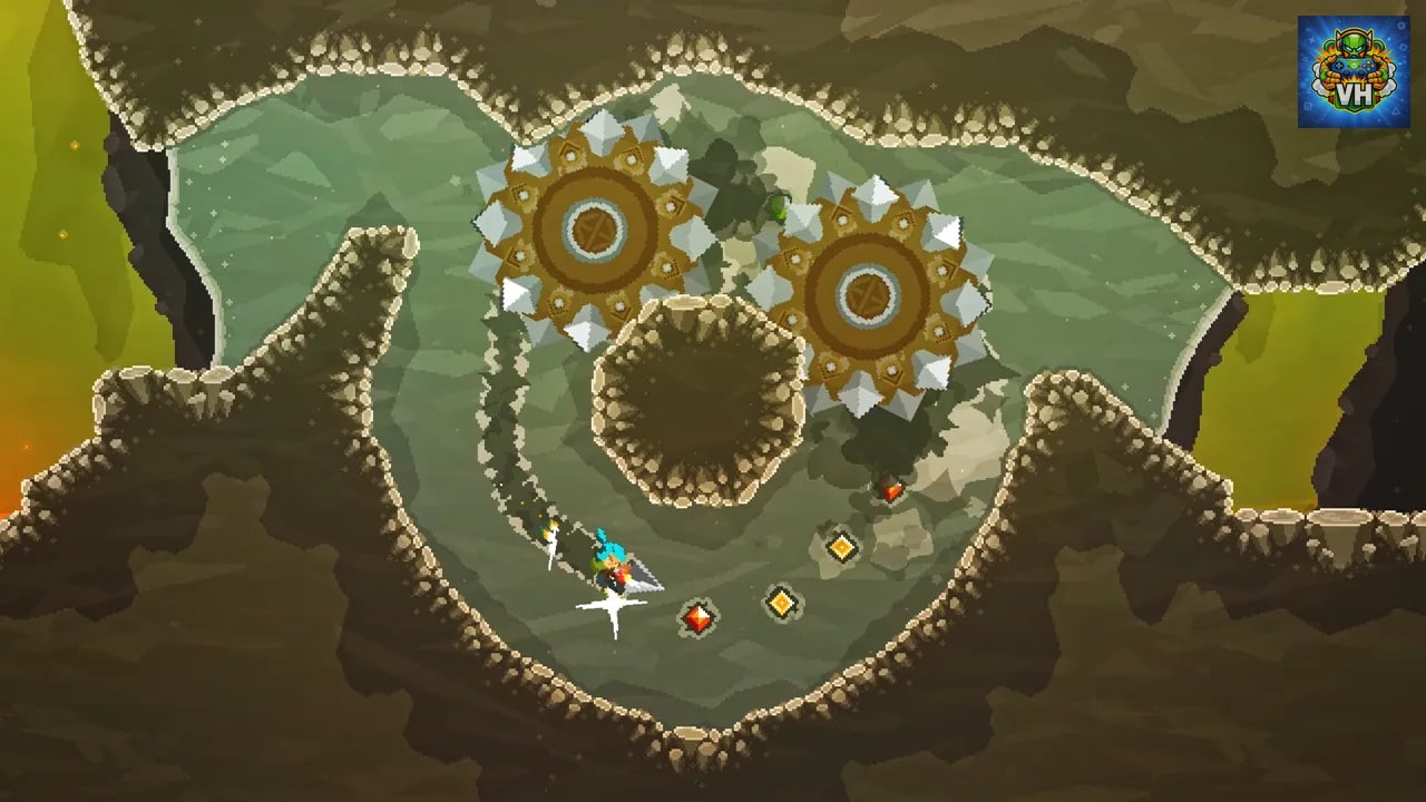 Pepper Grinder（ペッパーグラインダー） Nintendo Switch - ảnh màn hình 1